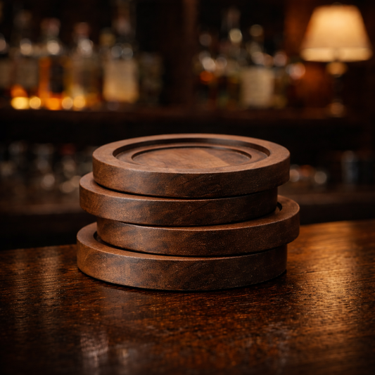 Custom Wood Coaster By Zenrai